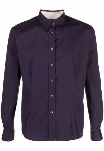 Burberry Pre-Owned Camicia anni 2000 - Viola