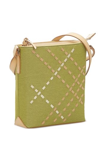 Burberry Pre-Owned canvas crossbody bag - GREEN