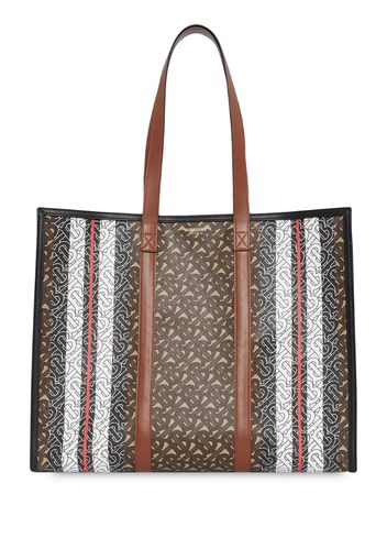 Borsa tote con monogramma