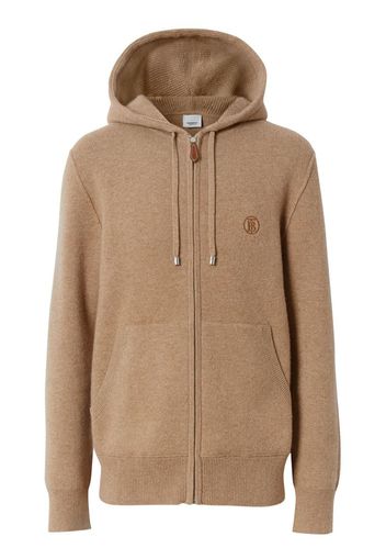 cashmere TB motif hoodie