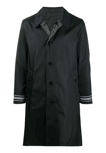 Monogram reversible trench coat