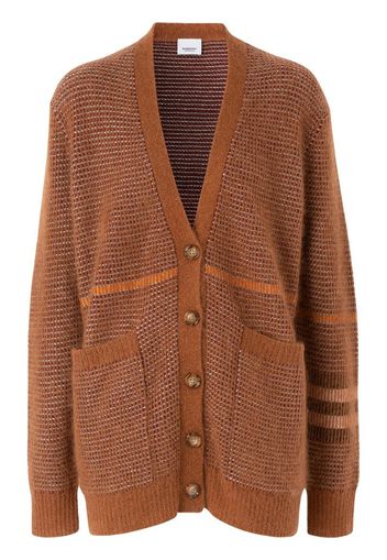 V-neck buttoned cardigan