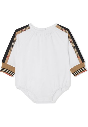 check-trim bodysuit