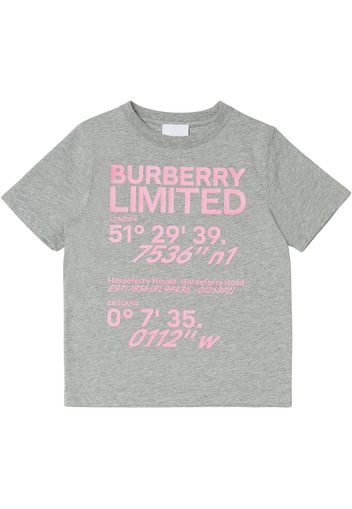 Burberry Kids T-shirt con stampa - Grigio