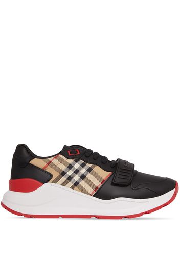 Burberry Vintage Check-print low-top sneakers - Nero