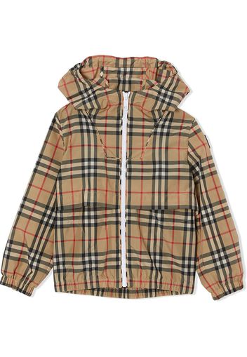 Burberry Kids Vintage Check jacket - Toni neutri