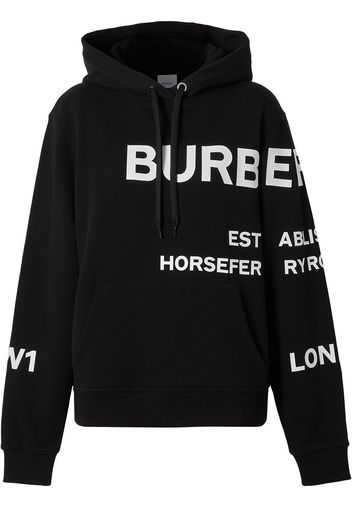 Burberry Horseferry-print hoodie - Nero