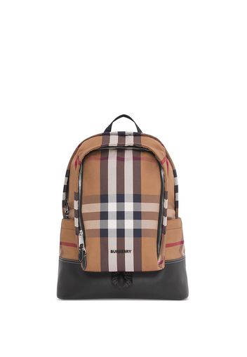 Burberry Zaino a quadri - Marrone