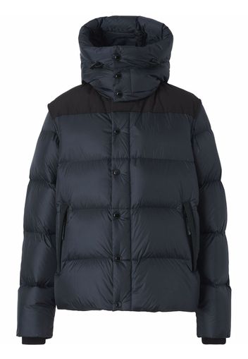 Burberry convertible padded jacket - Blu