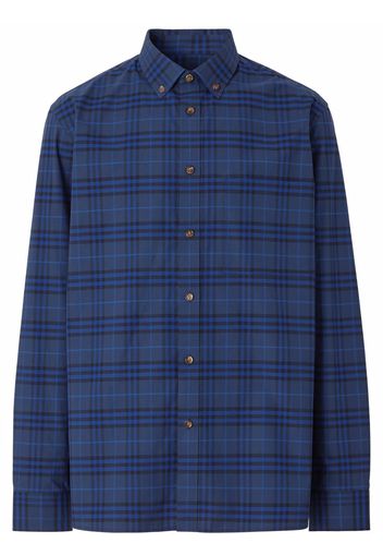 Burberry Camicia a quadri - Blu