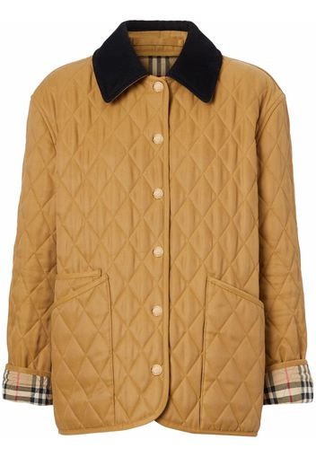 Burberry Giacca trapuntata - Marrone