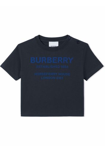 Burberry Kids Horseferry short-sleeve T-shirt - Blu