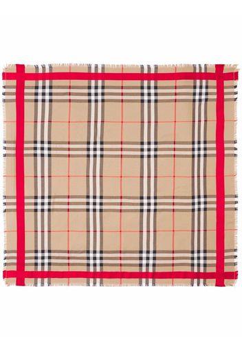 Burberry Sciarpa con motivo Vintage Check grande - Toni neutri