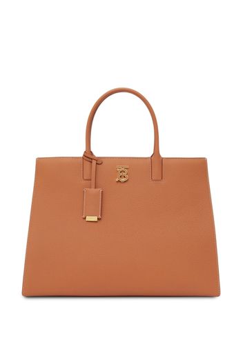 Burberry Borsa tote Frances media - Marrone