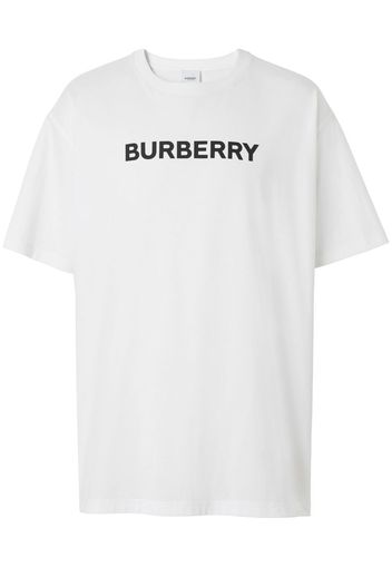 Burberry T-shirt con stampa - Bianco