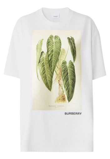 Burberry sketch-print short-sleeve T-shirt - Bianco