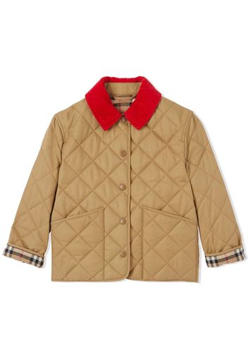 Burberry Kids Giacca trapuntata - Toni neutri