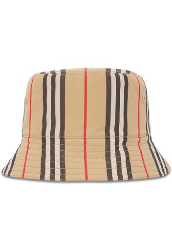 Burberry Cappello bucket reversibile - Toni neutri