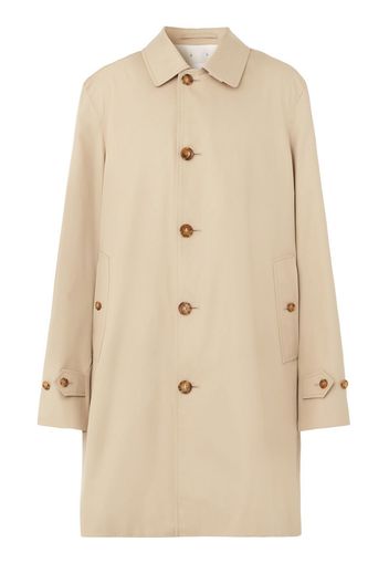 Burberry single-breasted button-fastening coat - Toni neutri