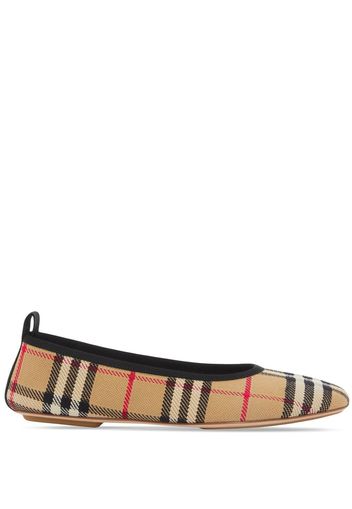 Burberry Ballerine Vintage Check - Toni neutri