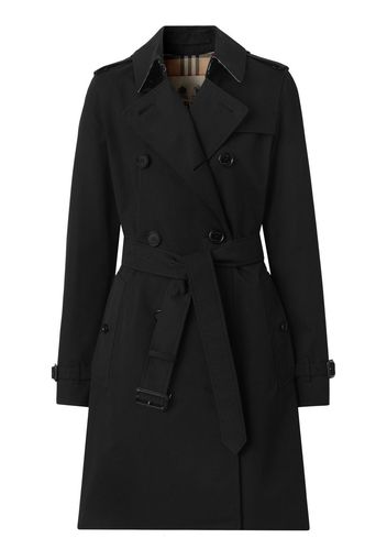 Burberry The Mid-length Kensington Heritage trench Coat - Nero