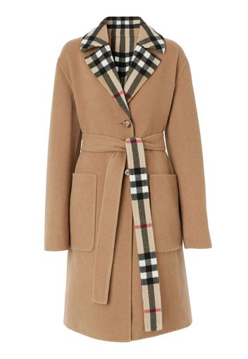 Burberry Cappotto reversibile a quadri - Toni neutri