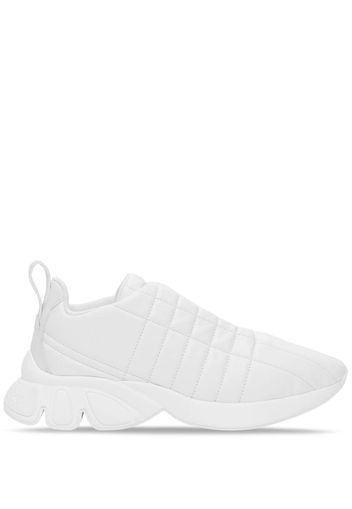 Burberry Sneakers trapuntate - Bianco