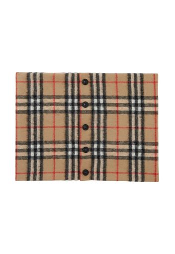 Burberry Kids Vintage Check-pattern cashmere scarf - Marrone