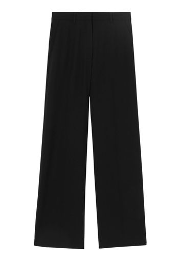 Burberry Pantaloni sartoriali con spacco posteriore - BLACK