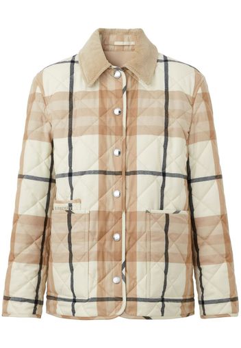 Burberry Giacca trapuntata Vintage Check - Toni neutri