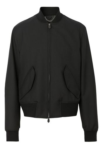 Burberry zip-up wool jacket - Nero