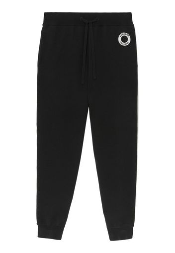 Burberry Logo Graphic-appliqué track pants - Nero