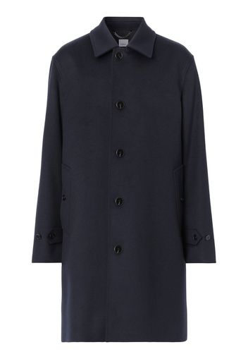 Burberry Cashmere Paddington Car button-up coat - Blu