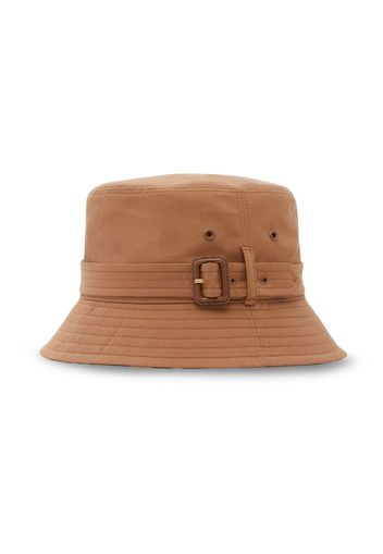 Burberry gabardine bucket hat - Marrone