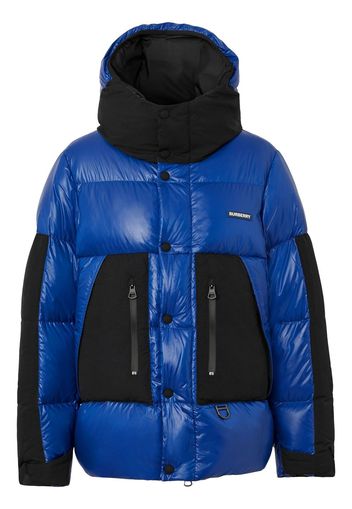 Burberry Piumino con cappuccio - Blu