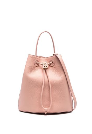 Burberry grained-leather bucket bag - Rosa