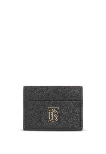 Burberry Portacarte con placca logo - Nero