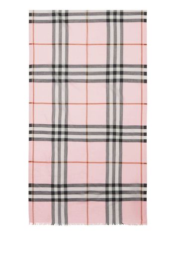 Burberry Sciarpa House Check - Rosa