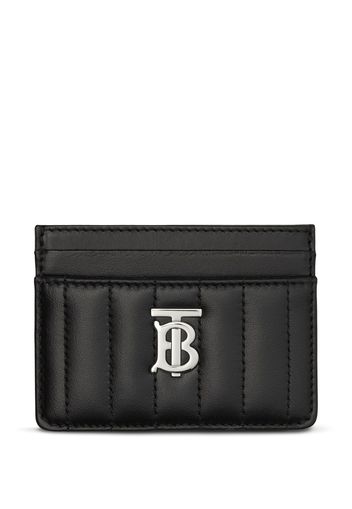 Burberry Lola quilted card case - Nero