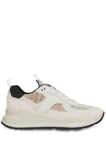 Burberry Vintage Check low-top sneakers - Bianco