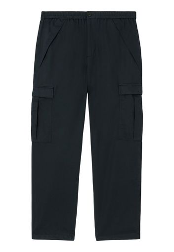 Burberry cotton cargo trousers - Blu