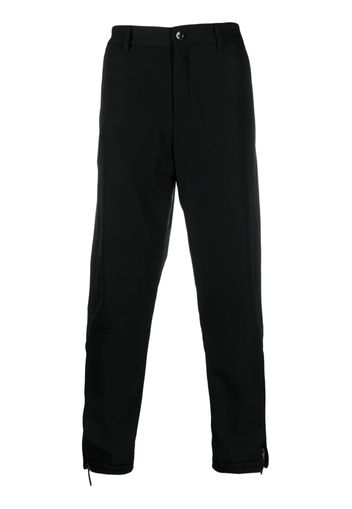 Burberry two-tone tapered trousers - Nero