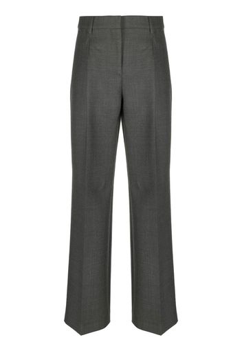 Burberry straight-cut tailored trousers - Grigio