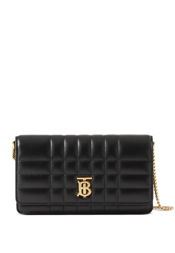 Burberry Lola quilted mini bag - Nero