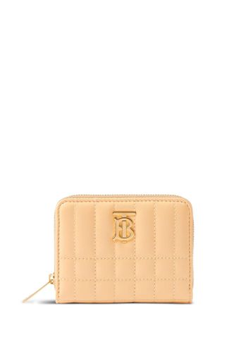 Burberry Lola quilted leather wallet - Toni neutri