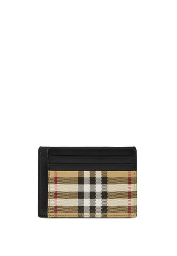 Burberry check-pattern cardholder - ARCHIVE BEIGE