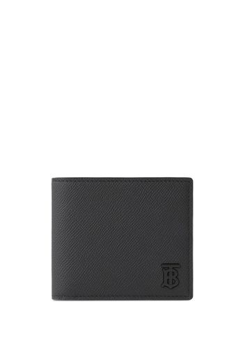 Burberry TB-monogram bi-fold wallet - Nero