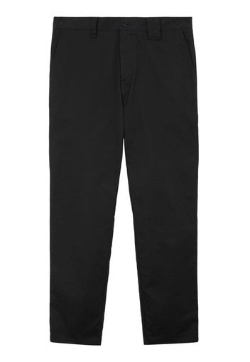 Burberry straight-leg cotton trousers - Nero