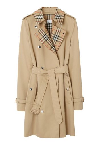 Burberry cropped trench coat - Toni neutri