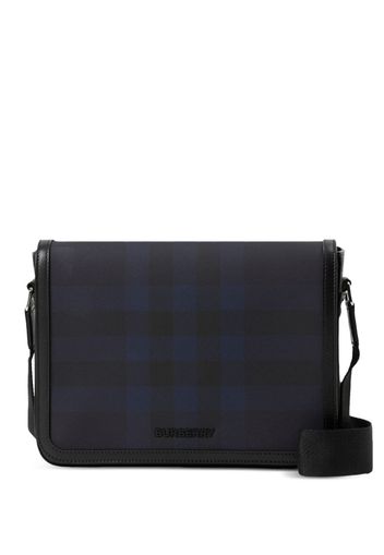 Burberry Borsa messenger Alfred con stampa - Blu